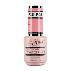 Cre8tion Gel - French Collection 0.5oz - P28 Pink