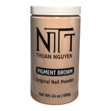 NTT Pigment Brown Nail Powder 24oz
