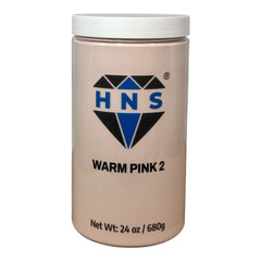 HNS WARM PINK 2 NAIL POWDER 24 OZ