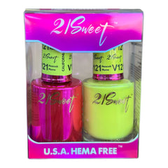 21 SWEET GEL AND POLISH 288 COLORS