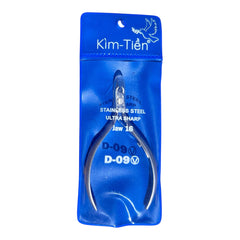 KIM TIEN NAIL NIPPERS STAINLESS STEEL CUTICLE ( D 09 )