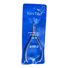 KIM TIEN NAIL NIPPERS STAINLESS STEEL CUTICLE ( D 05 )