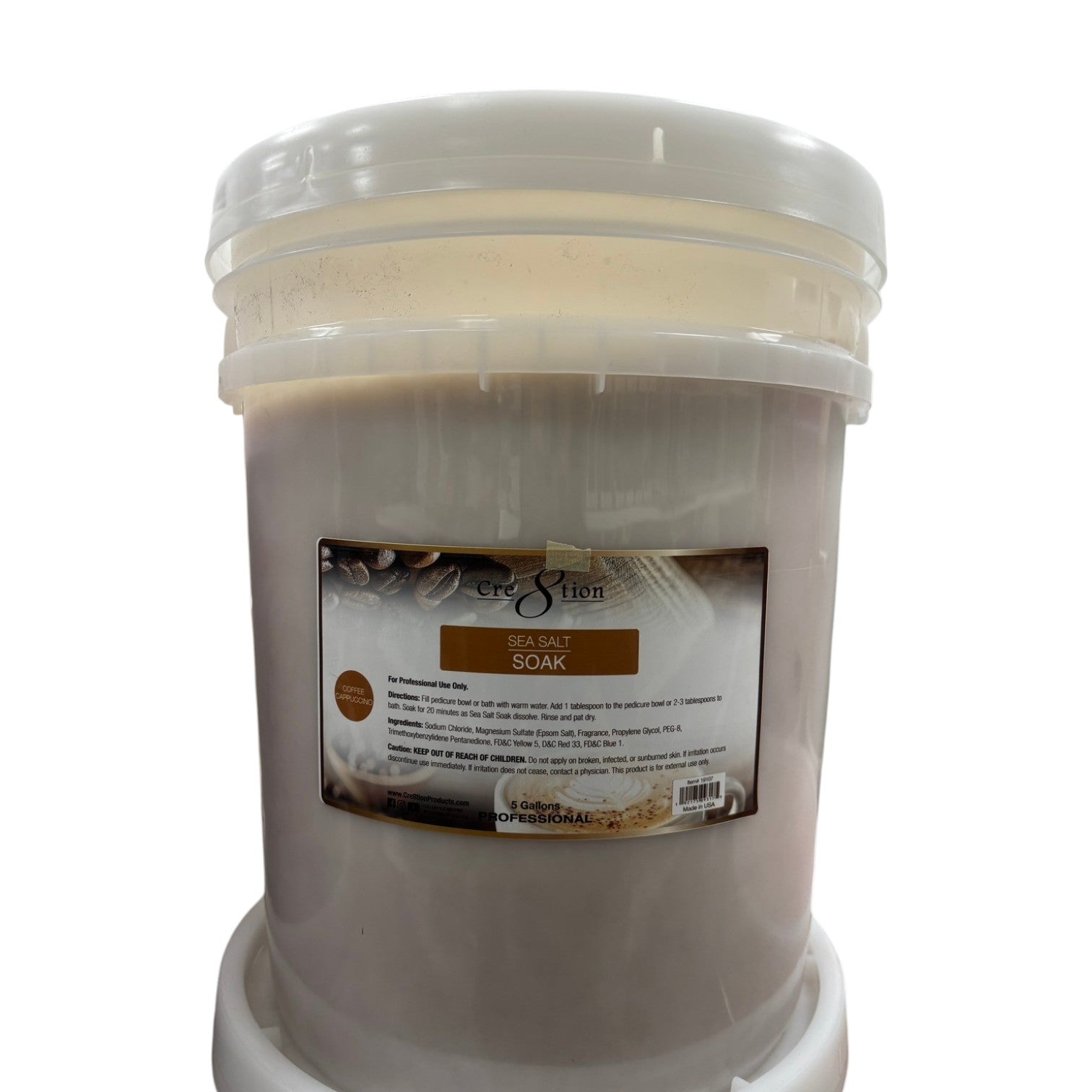 Cre8tion Sea Salt Soak - Bucket 5gl