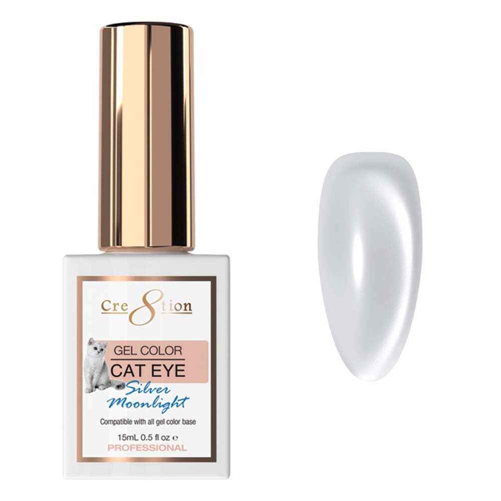 Cre8tion Cat Eye Silver Moonlight 0.5oz
