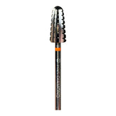HNS DIAMOND NAIL DRILL BITS 3/32" SAFETY 1 WAY VOLCANO (SILVER)