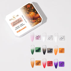 Cre8tion Nail Art Gel - Solid Cream Collection - Halloween