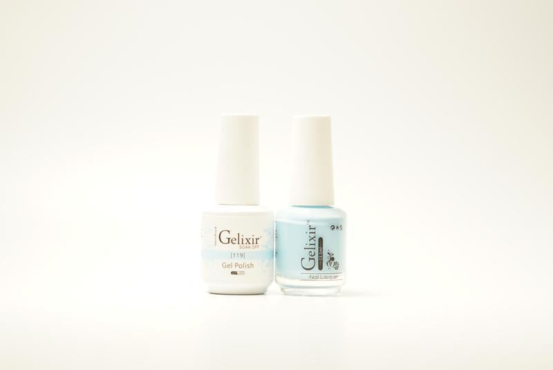 Gelixir Nail Polish Gel & Matching Lacquer 1 PK #119