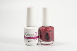 Gelixir Nail Polish Gel & Matching Lacquer Bright Rose Red 1 PK #102