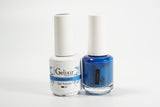 Gelixir Nail Polish Gel & Matching Lacquer Sea Blue 1 PK #080