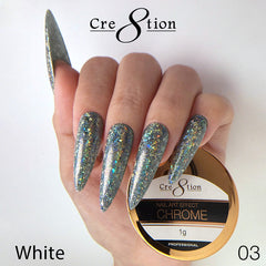 Cre8tion Chrome Nail Art Effect 1g - 03 Galaxy Holo