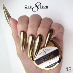 Cre8tion Chrome Nail Art Effect 1g - 48