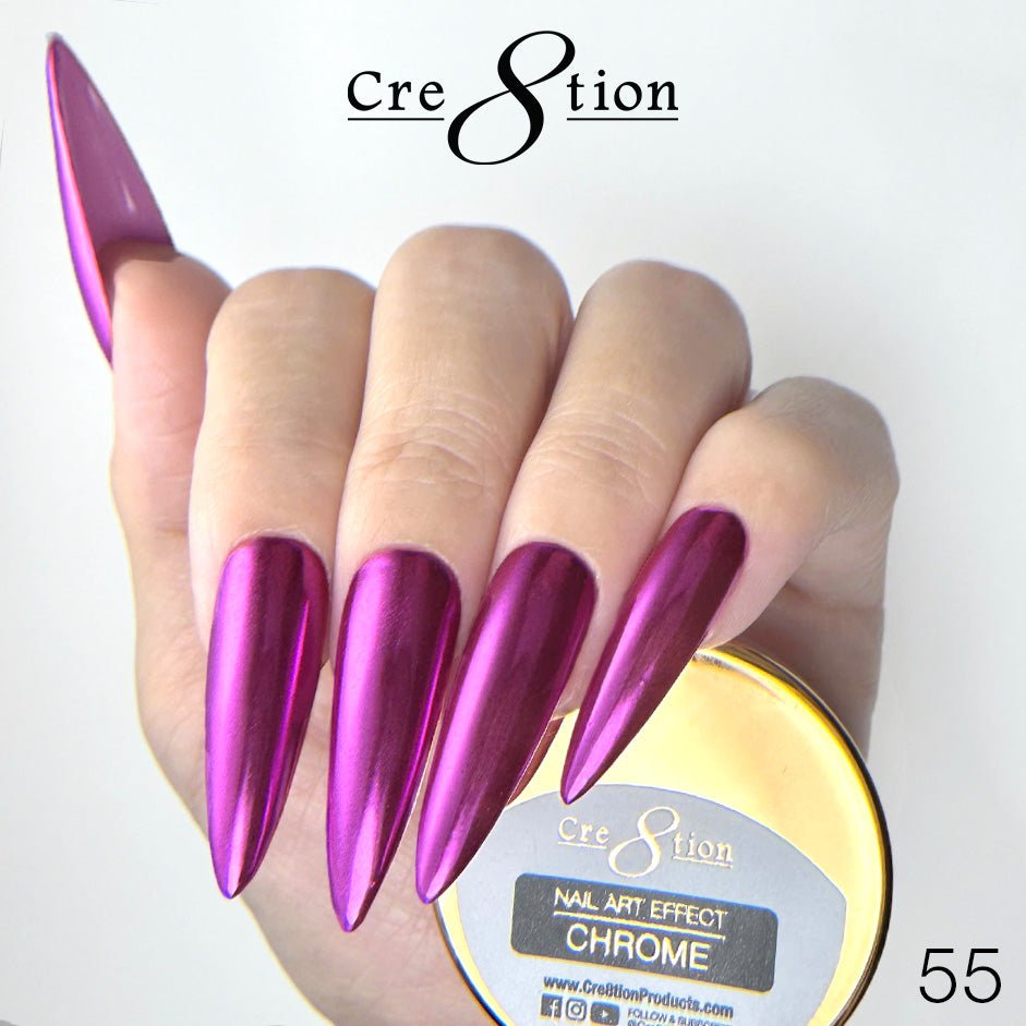 Cre8tion Chrome Nail Art Effect 1g - 55