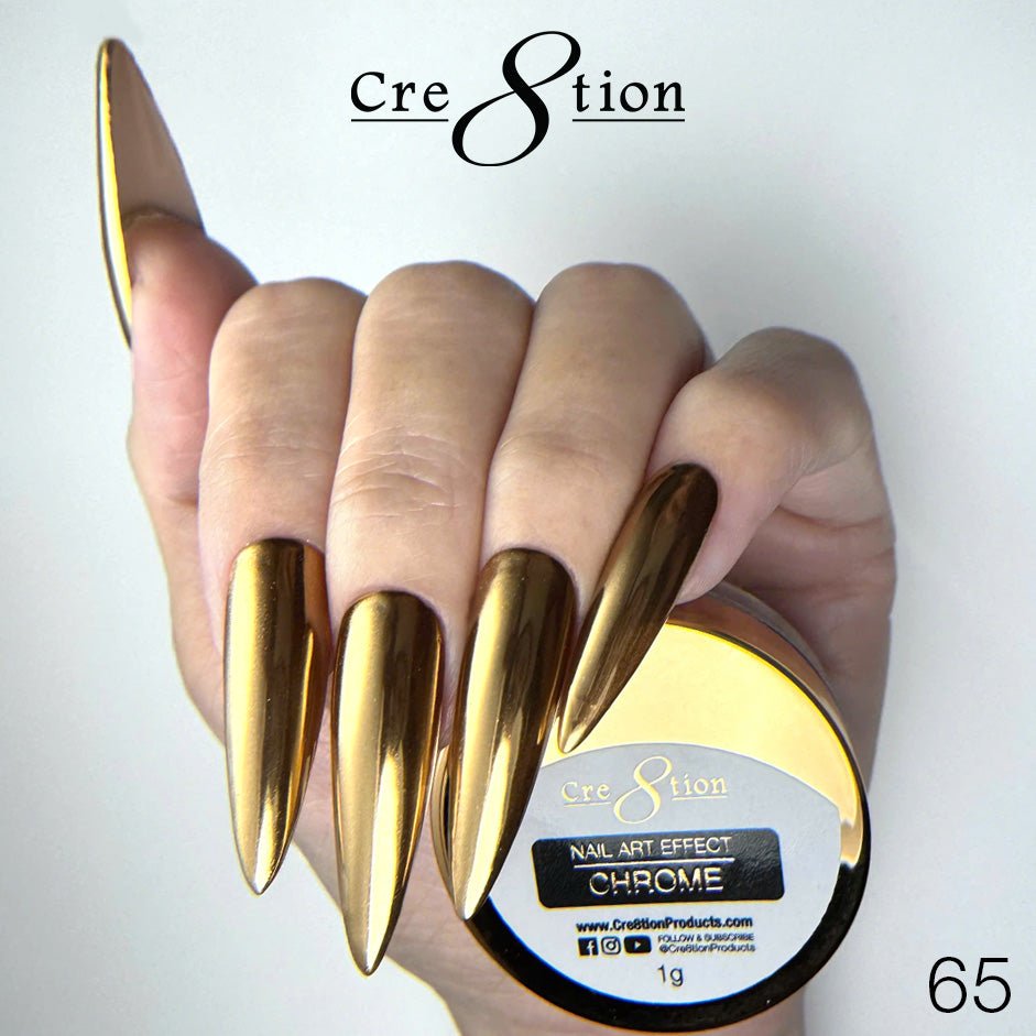 Cre8tion Chrome Nail Art Effect 1g - 65