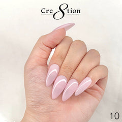 Cre8tion Gel Collection - Overlay/ Brush on Builder 0.5oz 10 Frosted Pink Gardenia