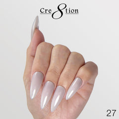 Cre8tion Gel Collection - Overlay/ Brush on Builder 0.5oz 27 Opal Whisper