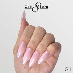 Cre8tion Gel Collection - Overlay/ Brush on Builder 0.5oz 31 Vanilla Rose Tea