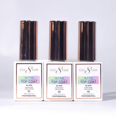 Cre8tion Glitter Top Coat 0.5oz 03
