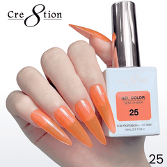 Cre8tion Hema Free Semi-Sheer Collection 0.5oz - Coral Series