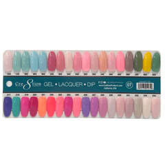 Cre8tion Matching Color - 36 colors Board 7 #217-#252 w/ 2 Color Chart