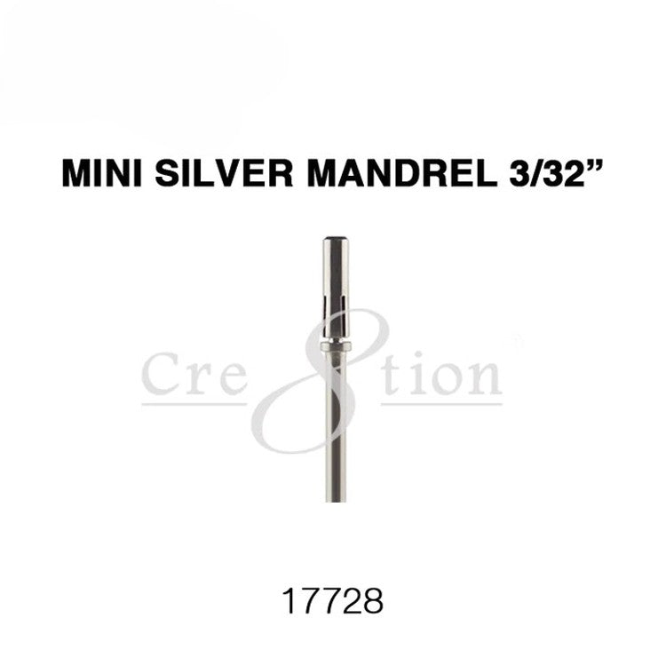 Cre8tion Mini Silver Mandrel 3/32