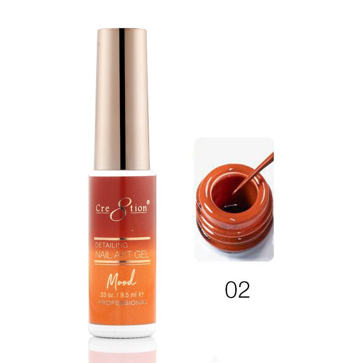 Cre8tion Mood Changing Detailing Gel 0.25oz - 02