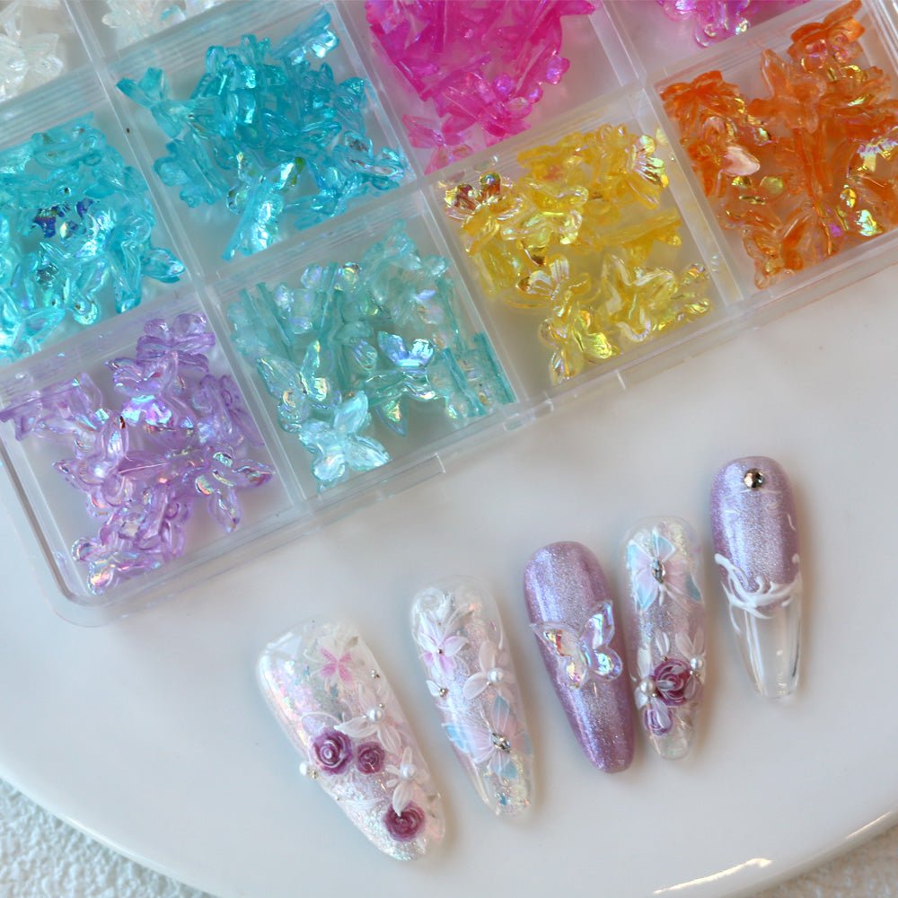 Cre8tion Nail Art Accessory Butterflies 09
