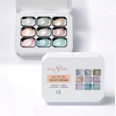 Cre8tion Nail Art Gel - Solid Cream - 12 Pearl