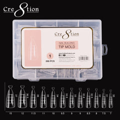 Cre8tion Nail Building Tip Mold 01 288pcs