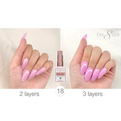 Cre8tion Rubber Base/Biab Gel 0.5oz 18