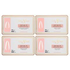 Cre8tion Soft Gel Tips - ALMOND