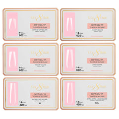 Cre8tion Soft Gel Tips - SQUARE