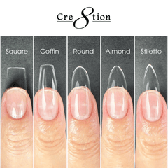 Cre8tion Soft Gel Tips - SQUARE