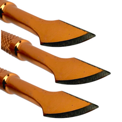 Gold Cuticle Pusher and Cutter Set Dead Skin Nail Cleaner Tools Professional
