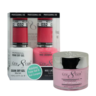 Cre8tion Matching Sets - 032 HOT AND WILD (NEON)