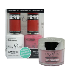 Cre8tion Matching Sets - 033 RED SOLE