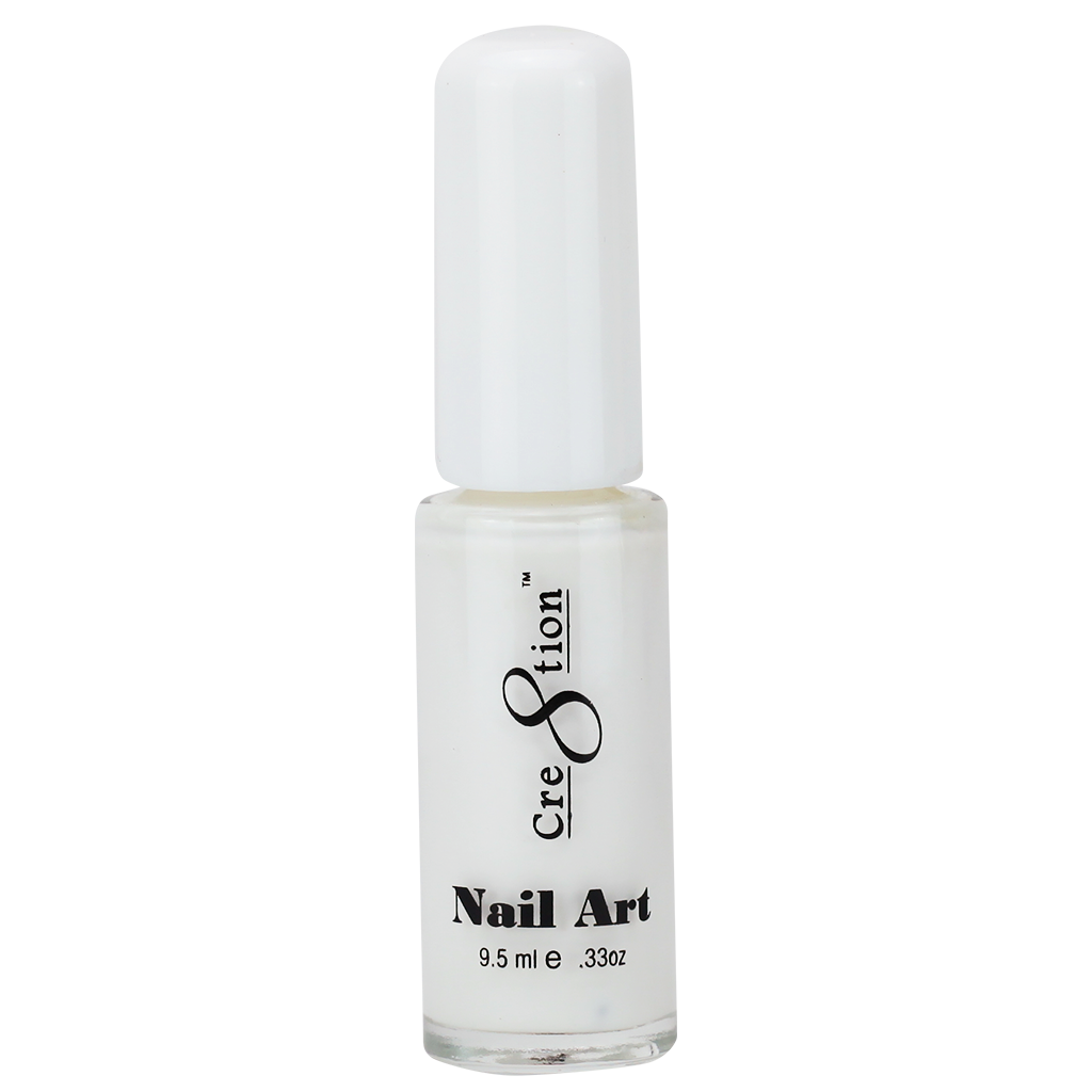 Cre8tion Detailing Nail Art Lacquer 0.25oz 02 White