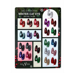 Cre8tion Counter Display Color Chart - Cat Eye Winter 23 Colors