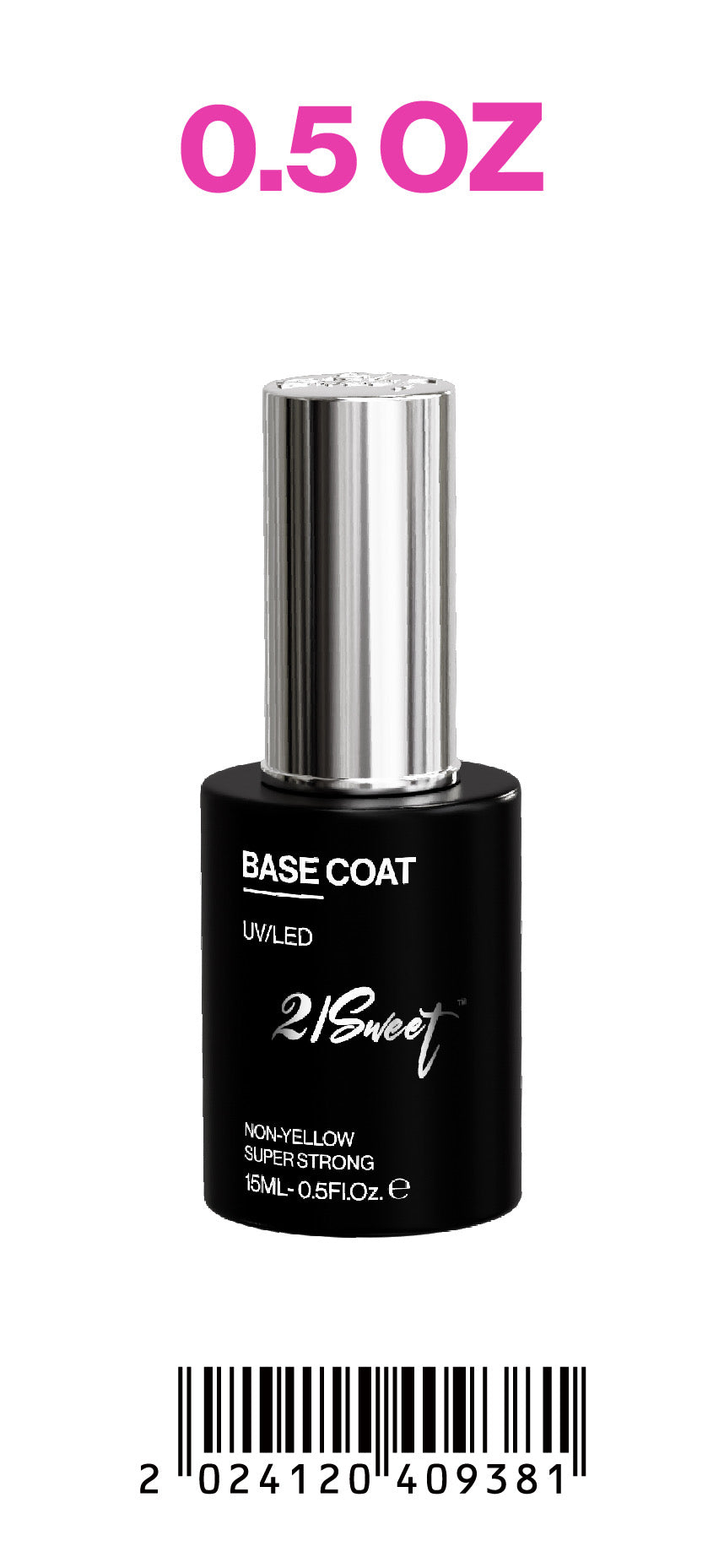 21Sweet Base Coat Gel, 0.5 oz [40% Off]