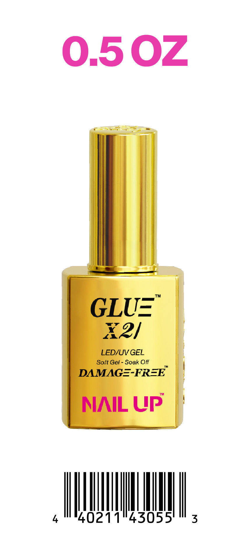 Nail Up - Gluex21 - Soft Gel - 15ml 0.5oz. (reg. $25). Save 41%. Now $14 [44% Off]