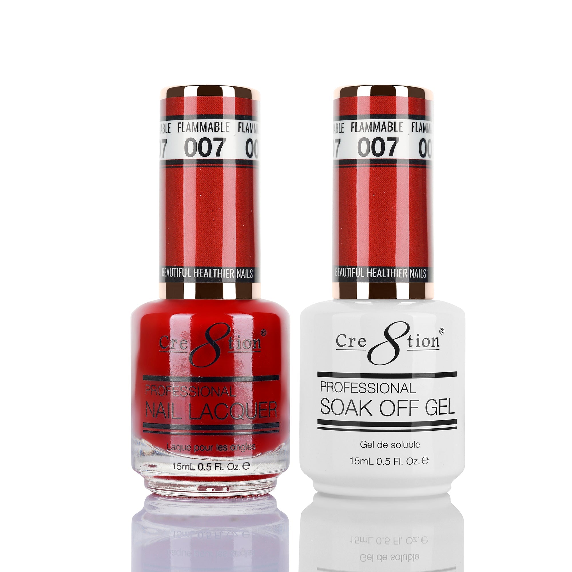 Cre8tion Matching Sets - 007 FLAMMABLE