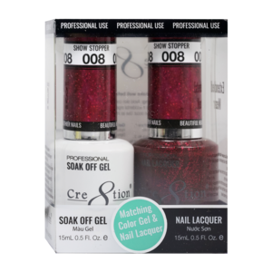 Cre8tion Matching Sets - 008 SHOW STOPPER (GLITTER)