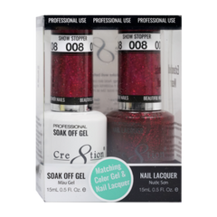 Cre8tion Matching Sets - 008 SHOW STOPPER (GLITTER)