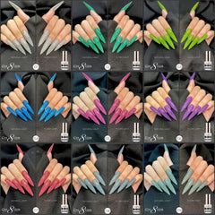 Cre8tion Under Flashlight Collection 0.5oz  - Full Set 36 Colors W/ 1 Set Color Chart