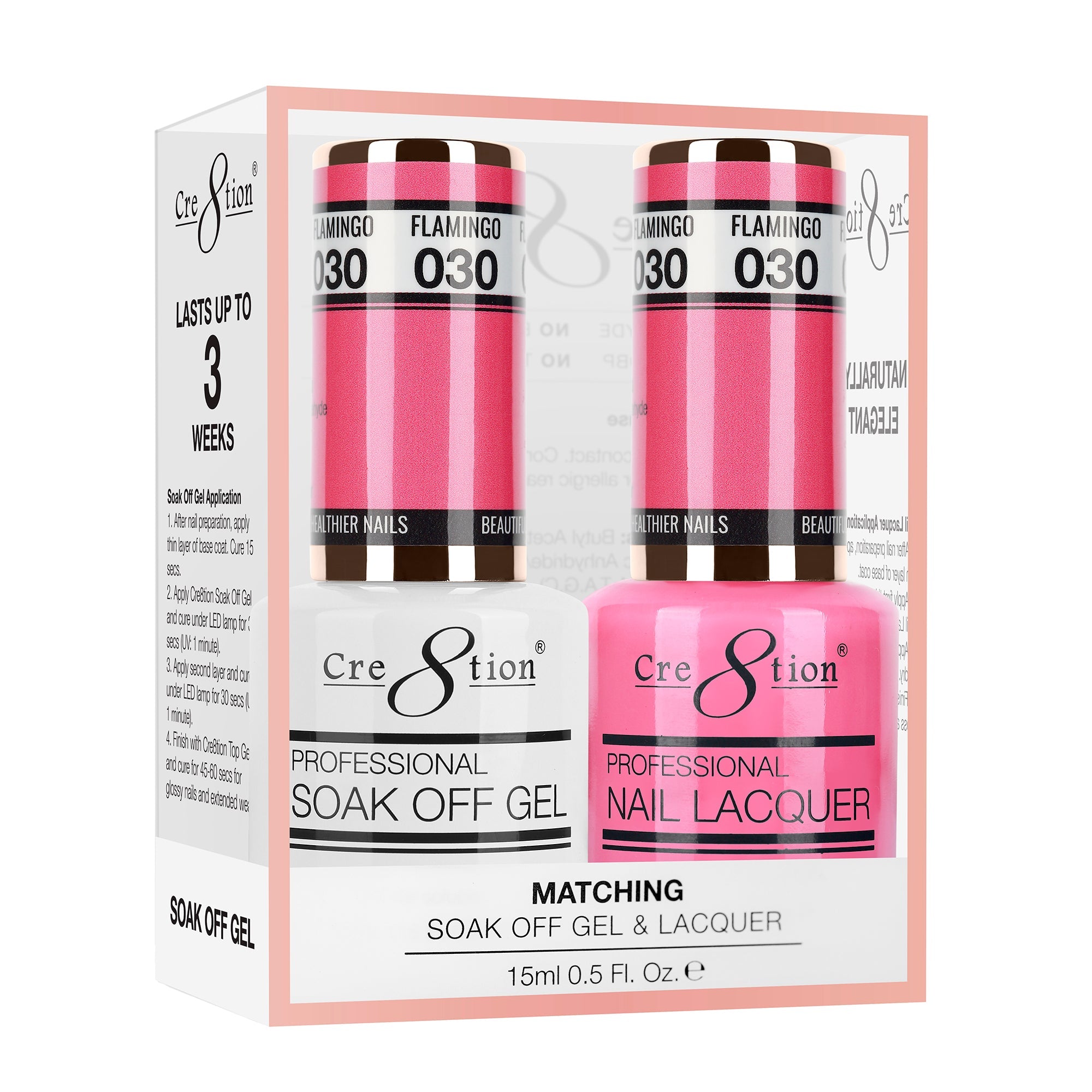 Cre8tion Matching Sets - 030 FLAMINGO