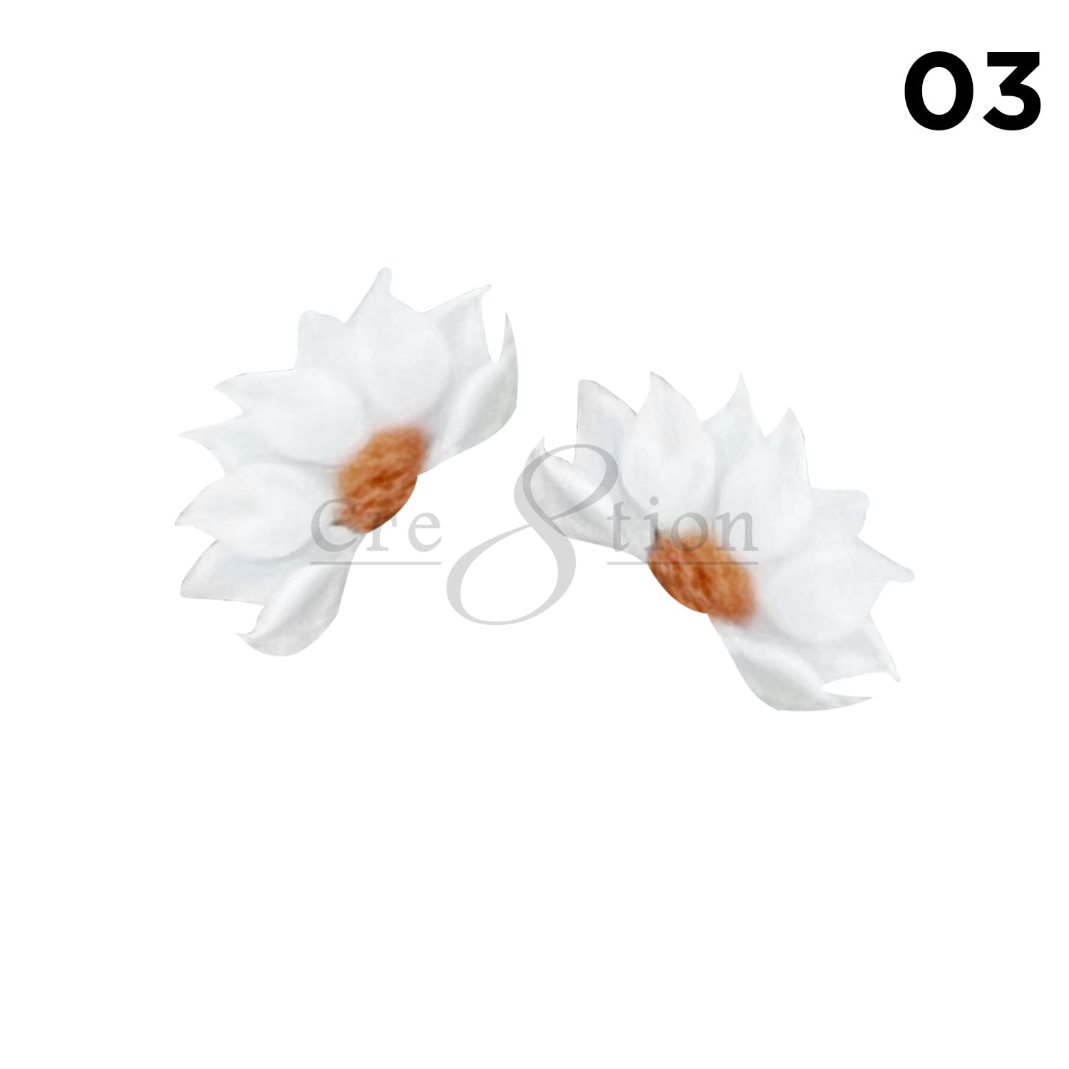 Cre8tion Handmade Acrylic Flowers 2 pcs