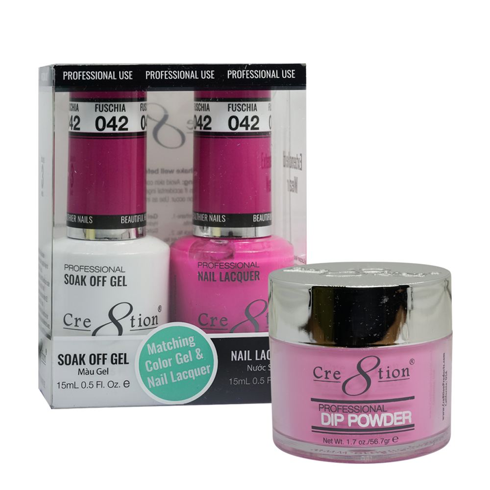 Cre8tion Matching Sets - 042 Fuchsia