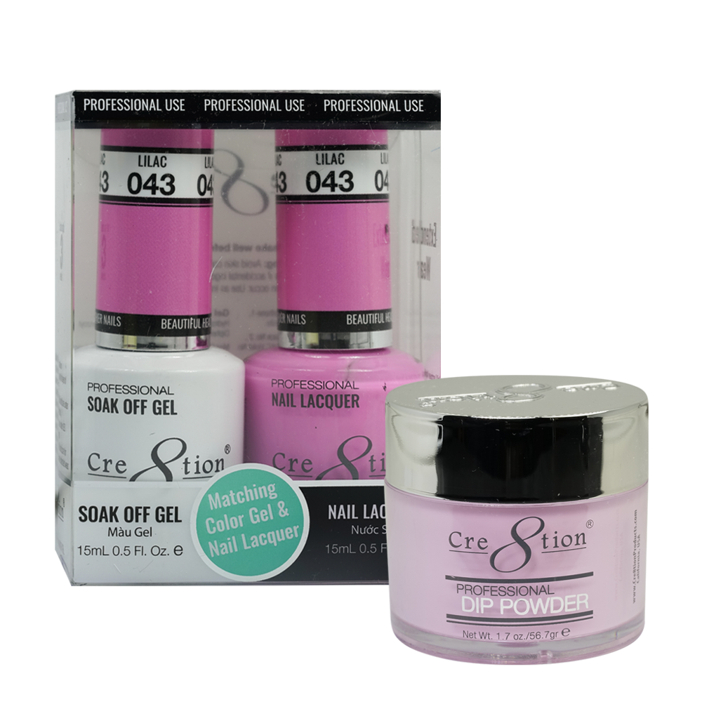 Cre8tion Matching Sets - 043 Lilac