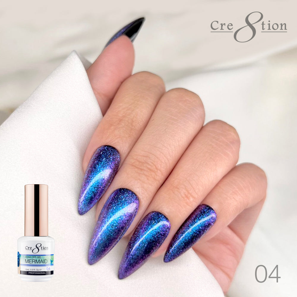 Cre8tion Mermaid Chameleon gel 0.5oz MC04