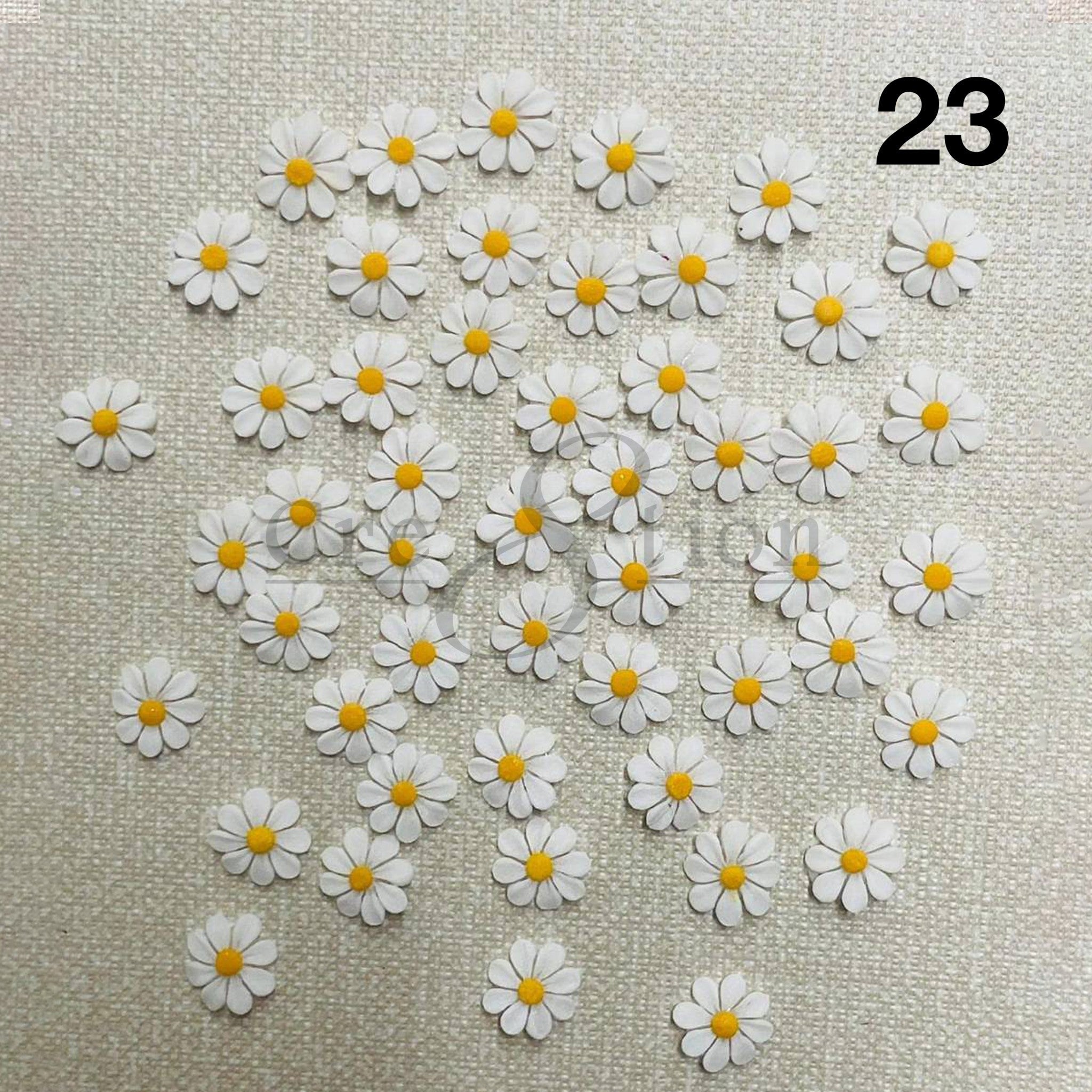 Cre8tion Handmade Acrylic Flowers 2 pcs