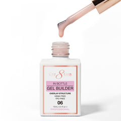 Cre8tion Gel Collection - Overlay/ Brush on Builder 0.5oz 06 Chai in Silk Sheets